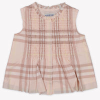 Burberry Bébé Filles T-shirt Rose Léger