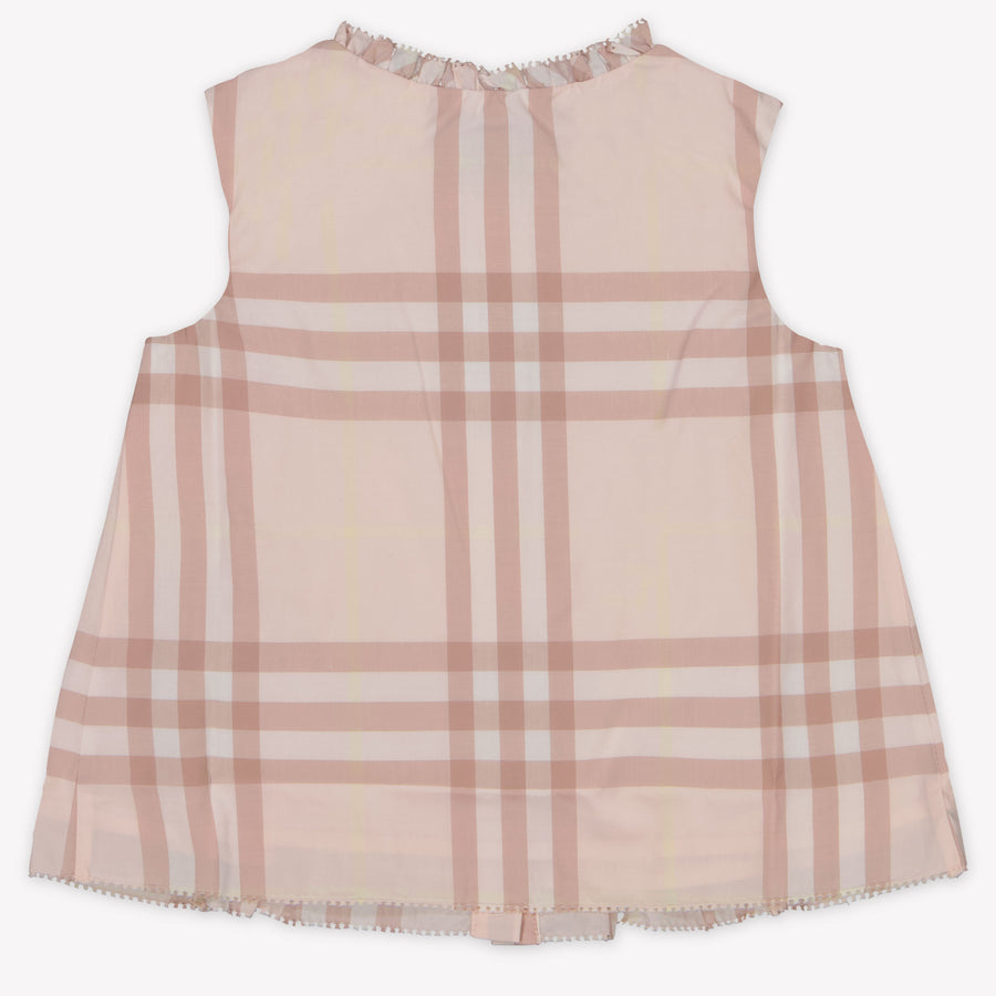 Burberry Bébé Filles T-shirt Rose Léger