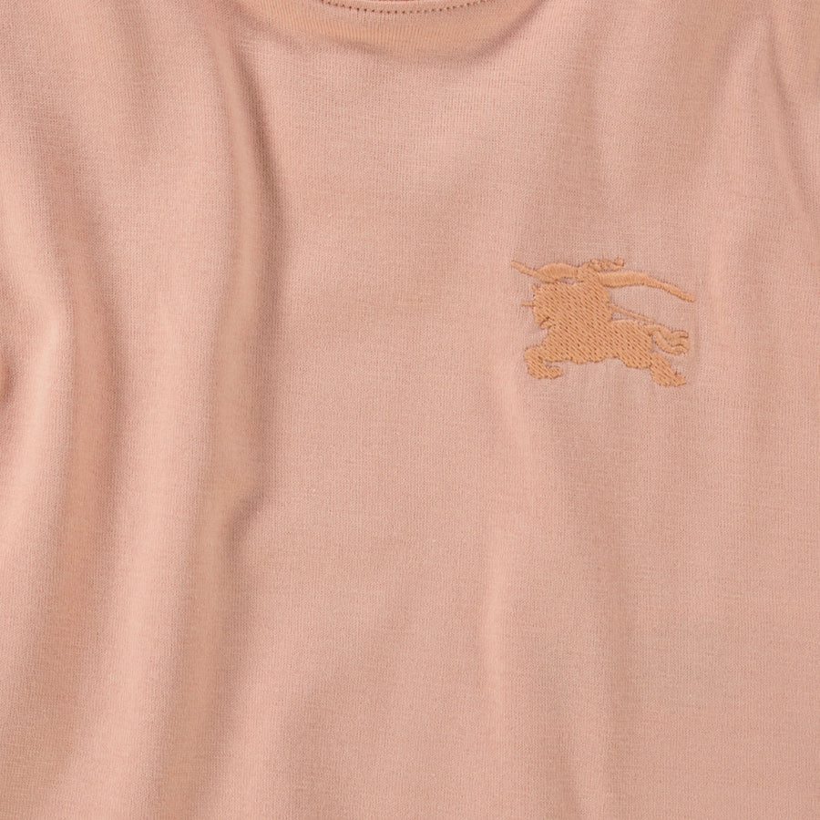 Burberry Bébé Filles T-shirt Rose Léger