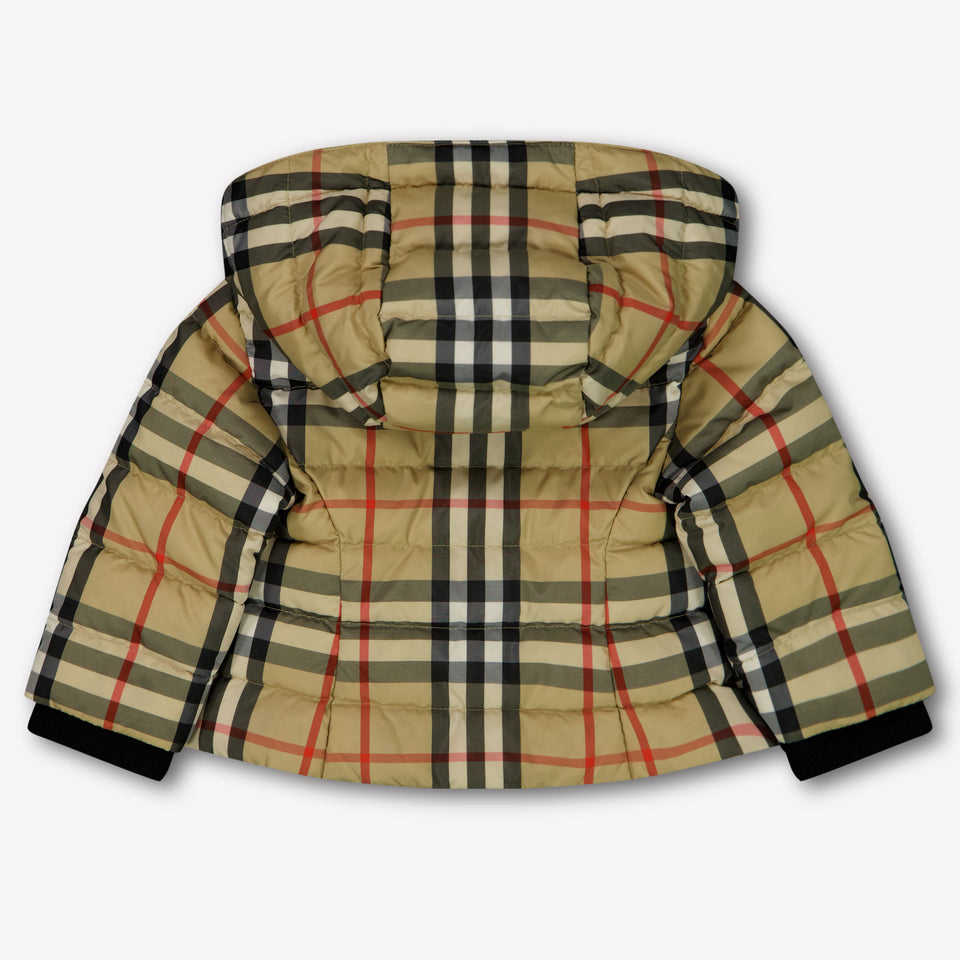 Burberry Bébé Filles Veste d'hiver Beige