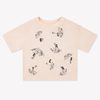 Burberry Bébé Filles T-shirt Rose Léger