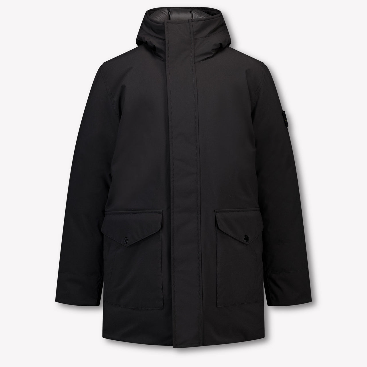 Stone Island Enfant Garçons Veste d'hiver Noir