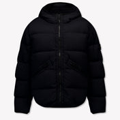 Stone Island Enfant Garçons Veste d'hiver Noir