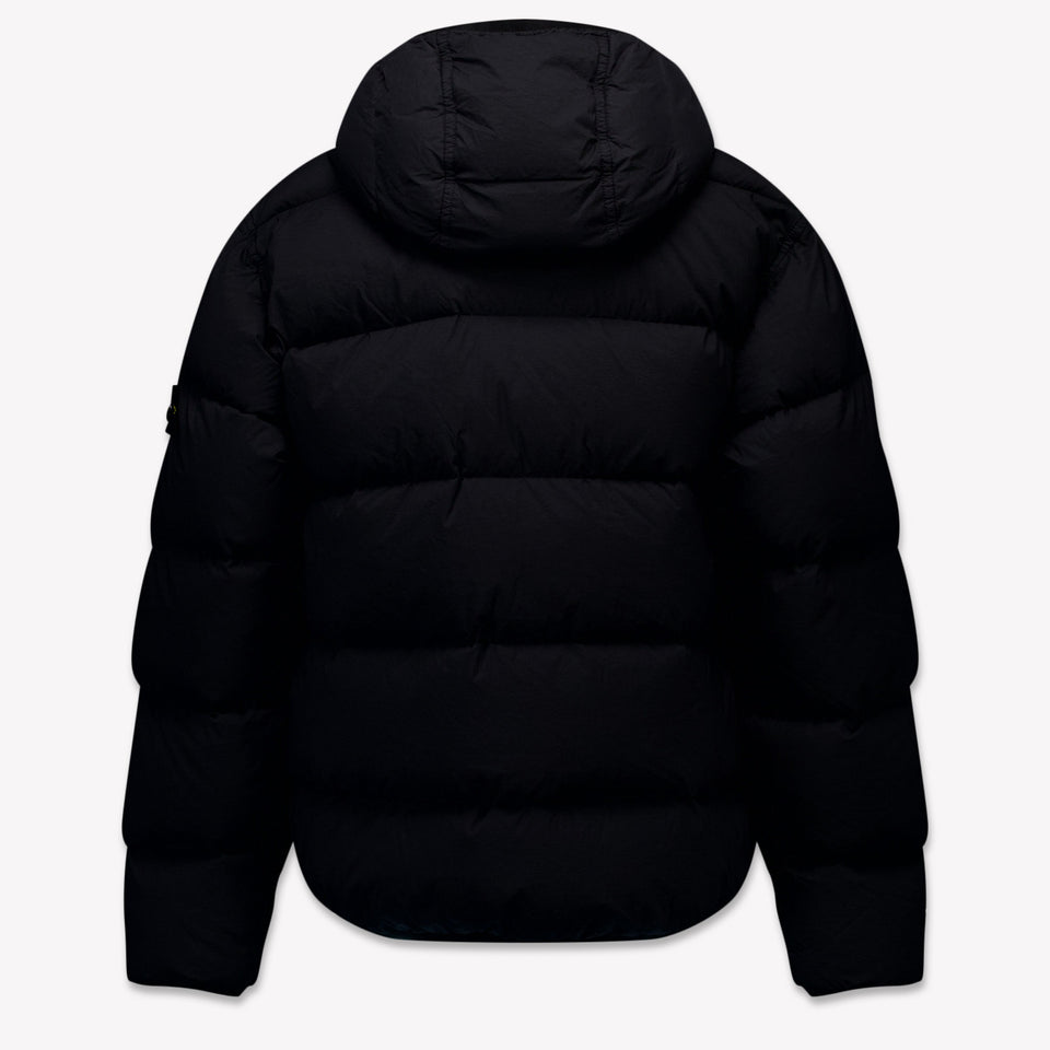 Stone Island Enfant Garçons Veste d'hiver Noir