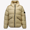 Stone Island Enfant Garçons Veste d'hiver Beige