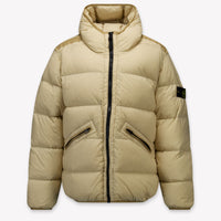 Stone Island Enfant Garçons Veste d'hiver Beige
