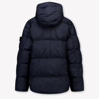 Stone Island Enfant Garçons Veste d'hiver Navy