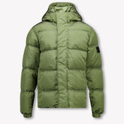 Stone Island Kinder Jungen Winterjacke Dunkelgrün