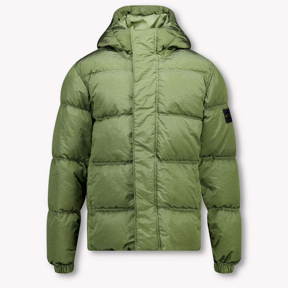 Stone Island Kinder Jungen Winterjacke Dunkelgrün