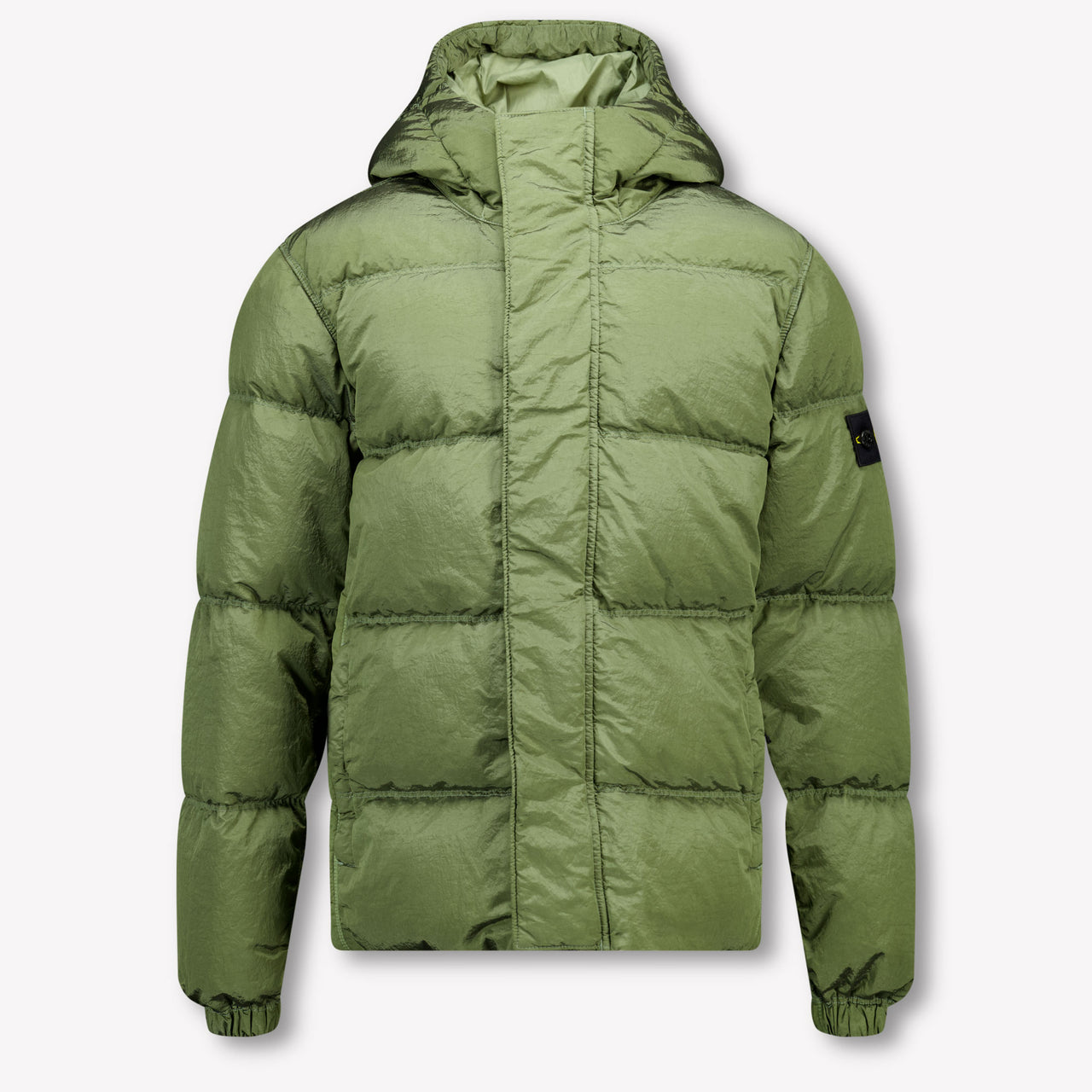 Stone Island Enfant Garçons Veste d'hiver Vert Foncé