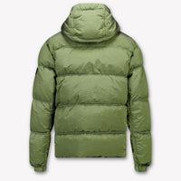 Stone Island Enfant Garçons Veste d'hiver Vert Foncé