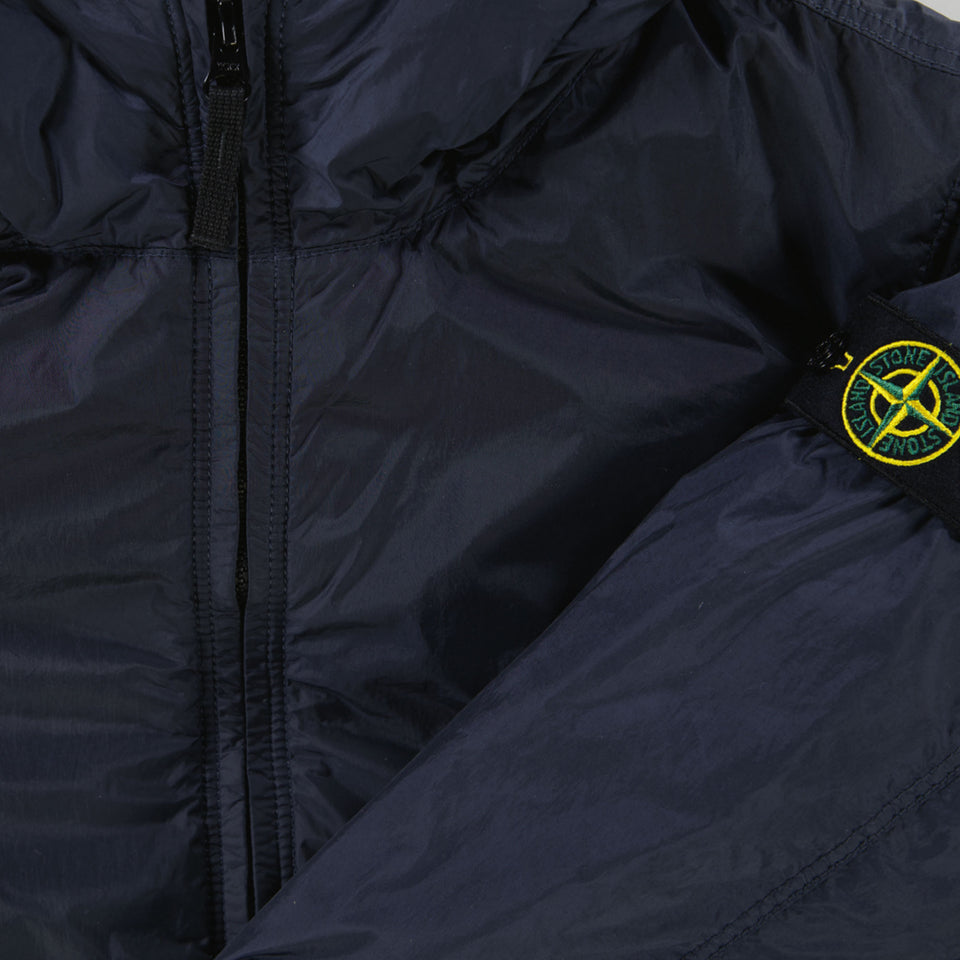 Stone Island Kids Boys Winter Jacket  Navy