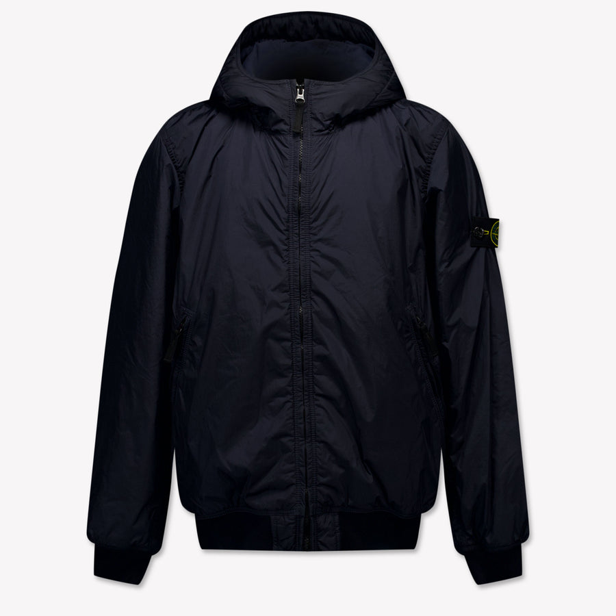 Stone Island Enfant Garçons Veste d'hiver Navy