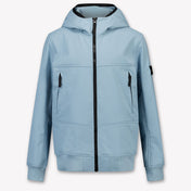 Stone Island Enfant Garçons Veste d'hiver Bleu Clair