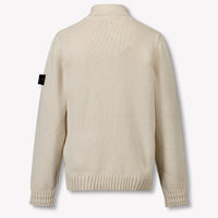 Stone Island Enfant Garçons Pull dans le blanc off