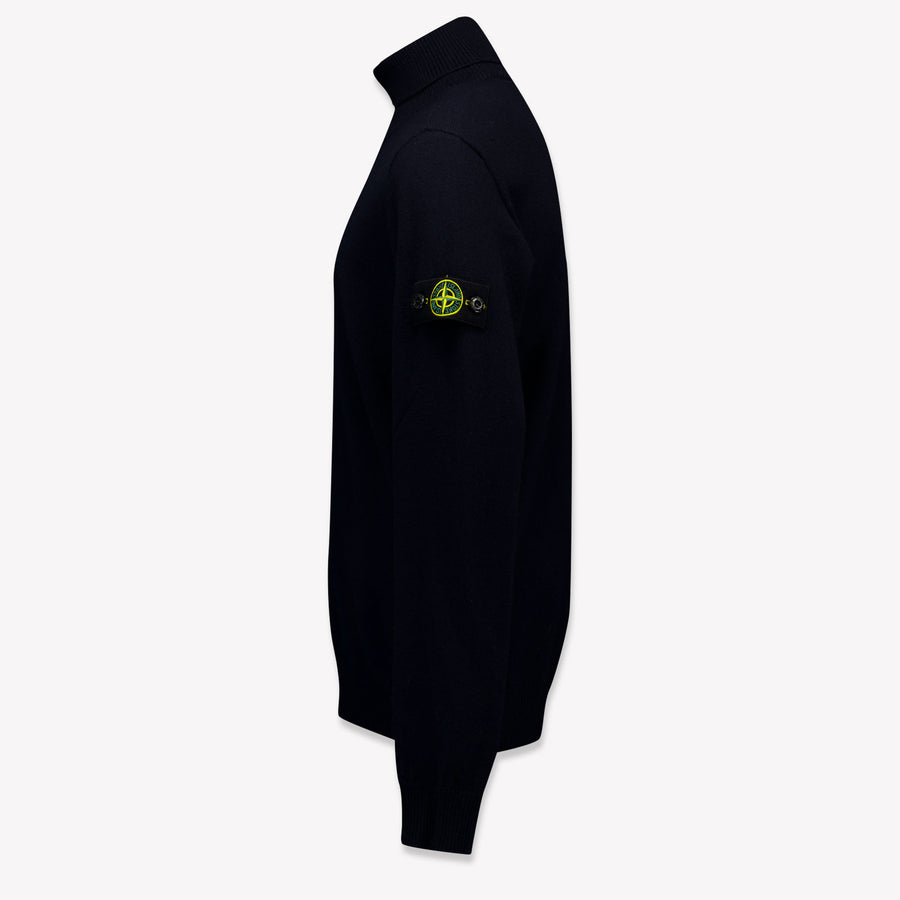 Stone Island Enfant Garçons Pull Navy