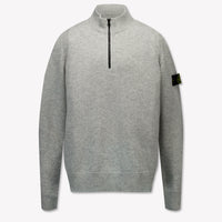 Stone Island Enfant Garçons Pull Gris