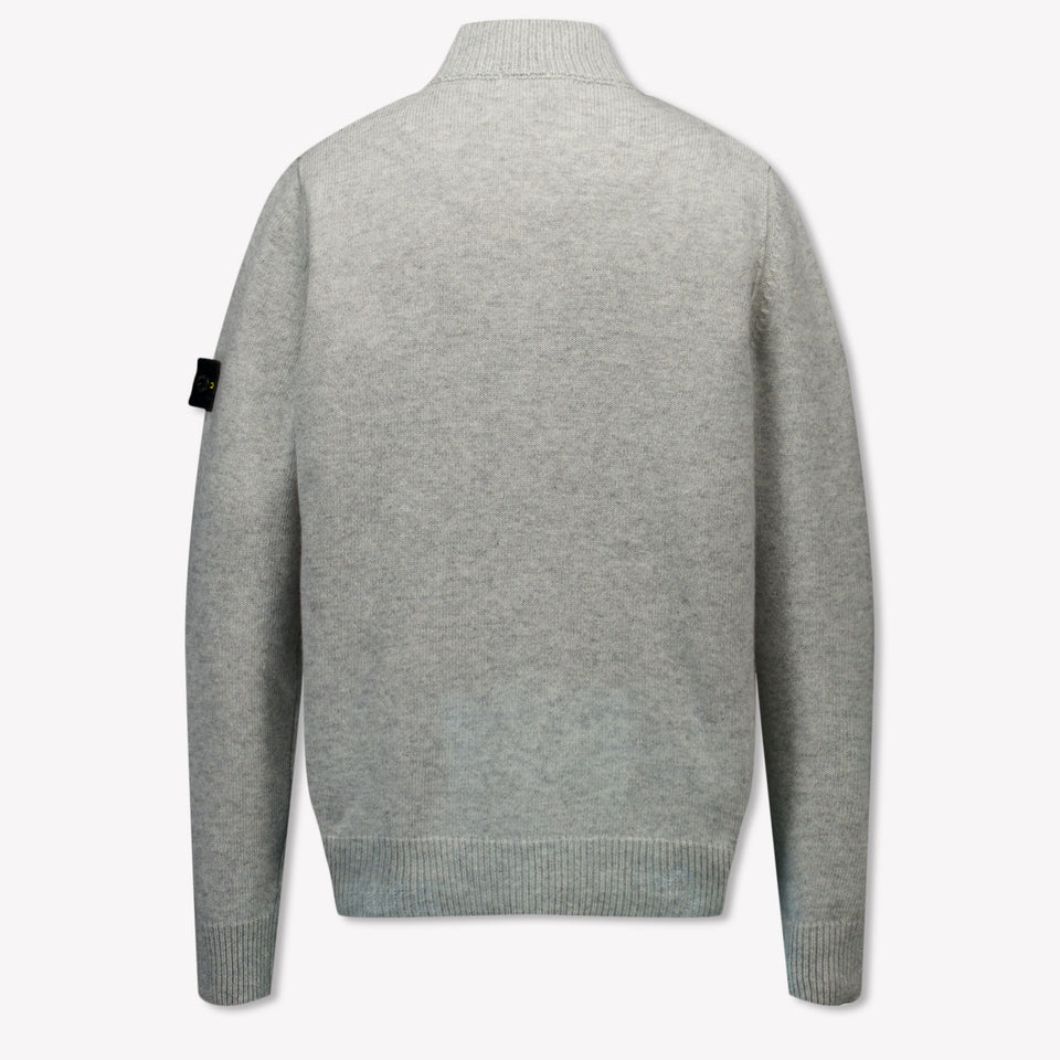 Stone Island Kinder Jongens Trui In Grijs