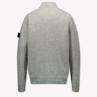 Stone Island Enfant Garçons Pull Gris