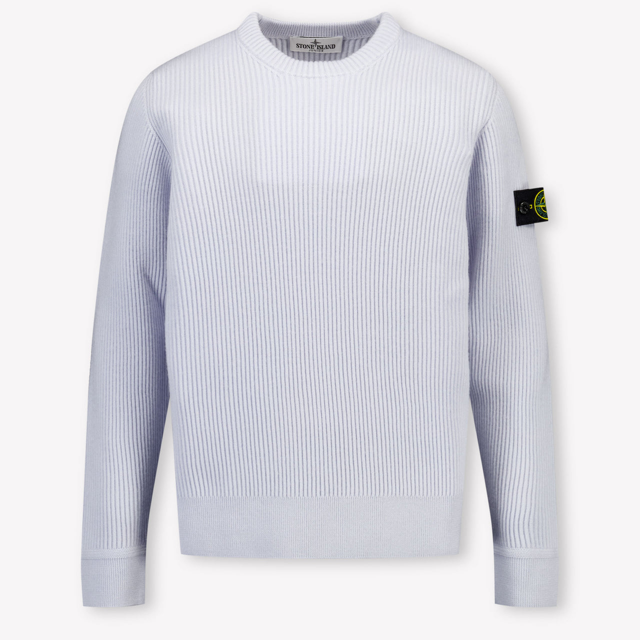 Stone Island Enfant Garçons Pull Bleu Clair