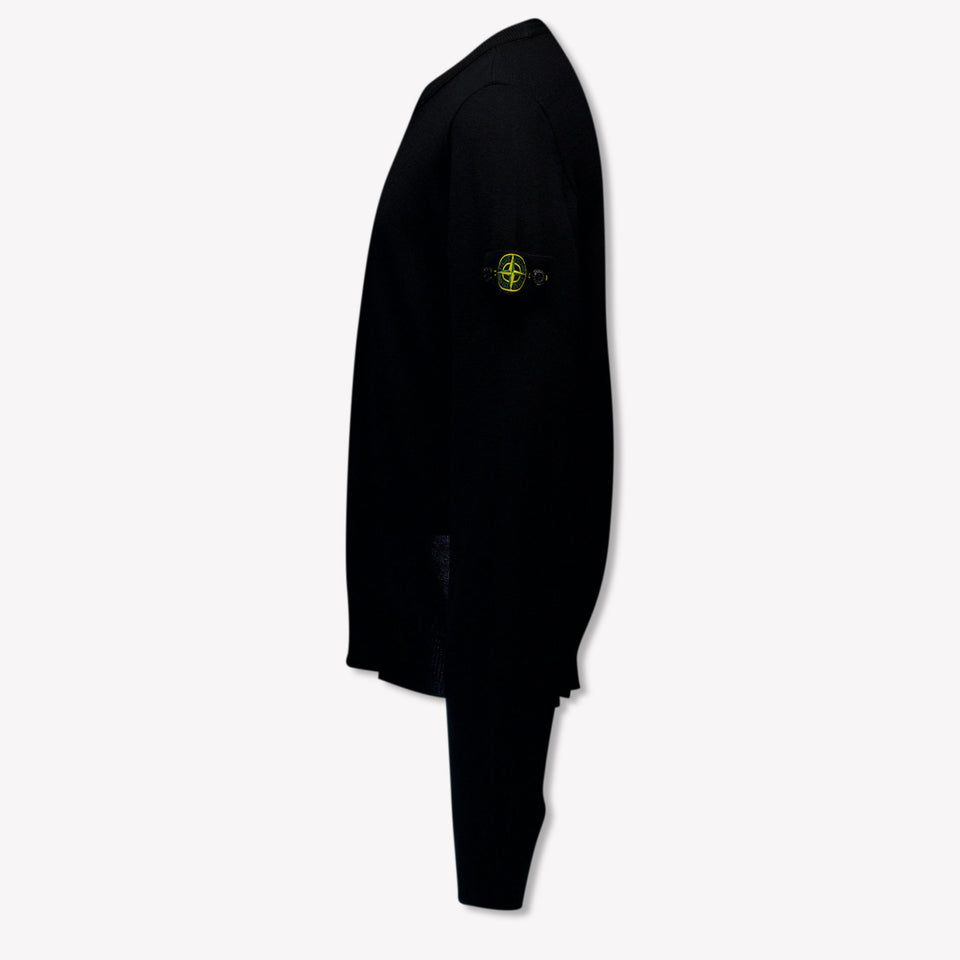 Stone Island Kinder Jongens Trui In Zwart