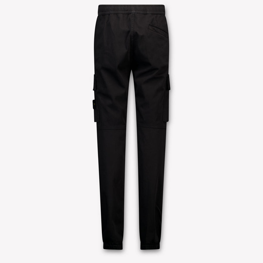 Stone Island Kinder Jongens Broek In Zwart