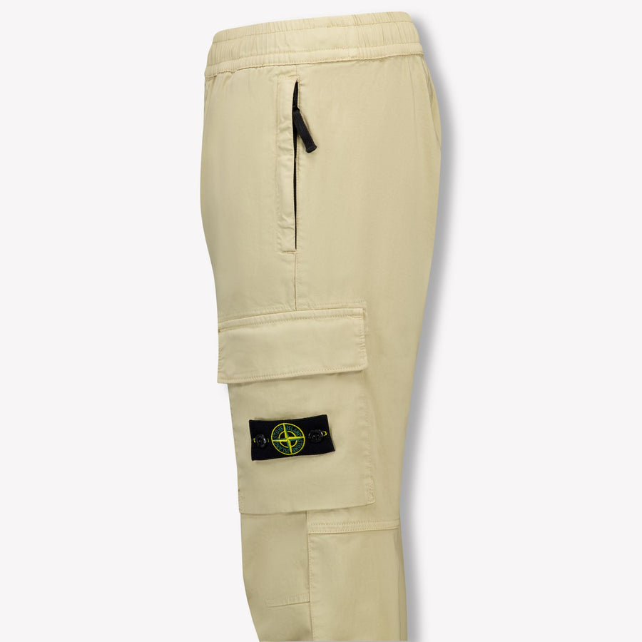 Stone Island Enfant Garçons Pantalon Beige