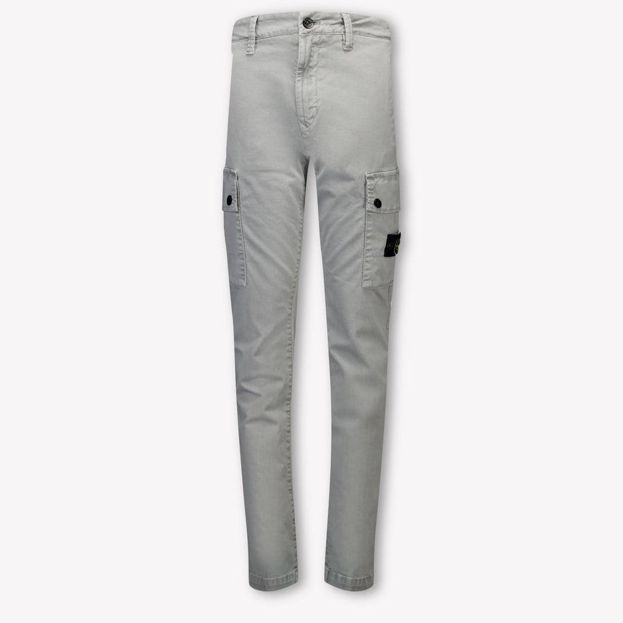 Stone Island Enfant Garçons Pantalon Gris