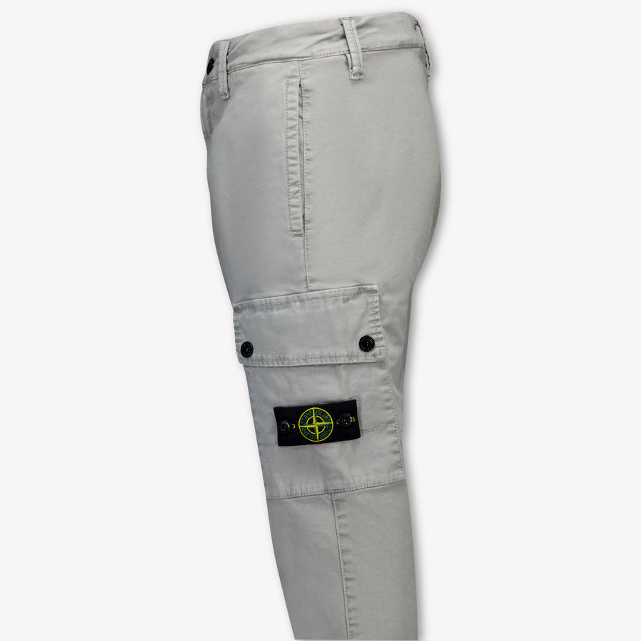 Stone Island Enfant Garçons Pantalon Gris