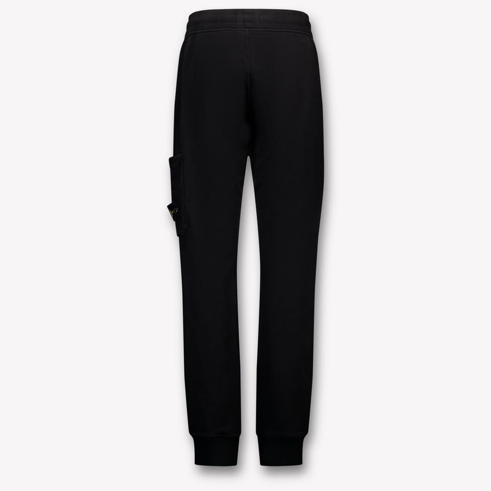 Stone Island Kids Boys  Pants Black