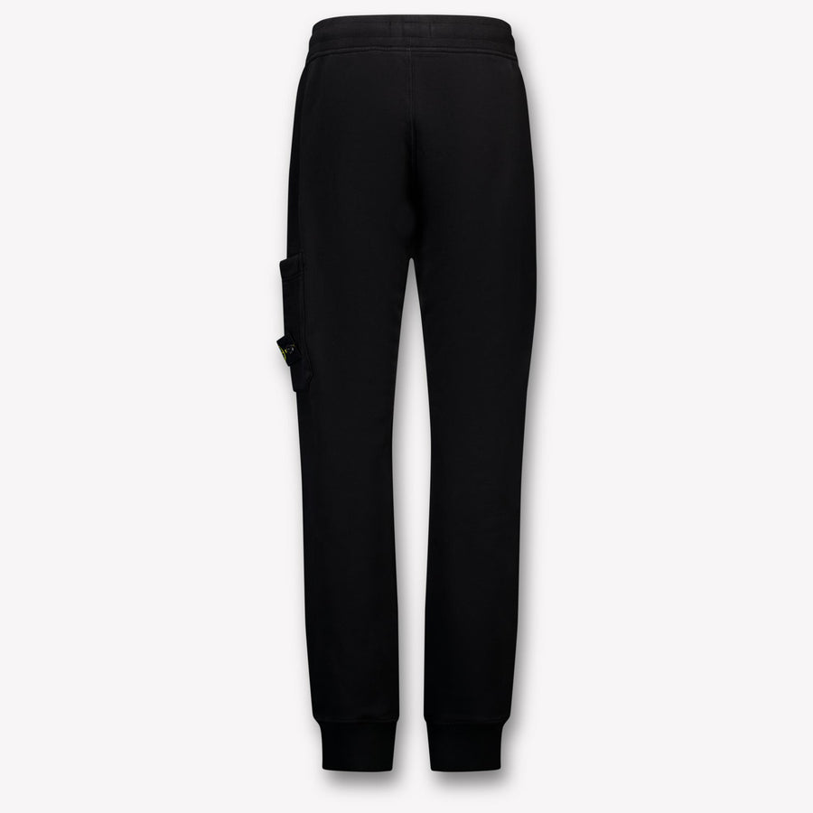 Stone Island Enfant Garçons Pantalon Noir