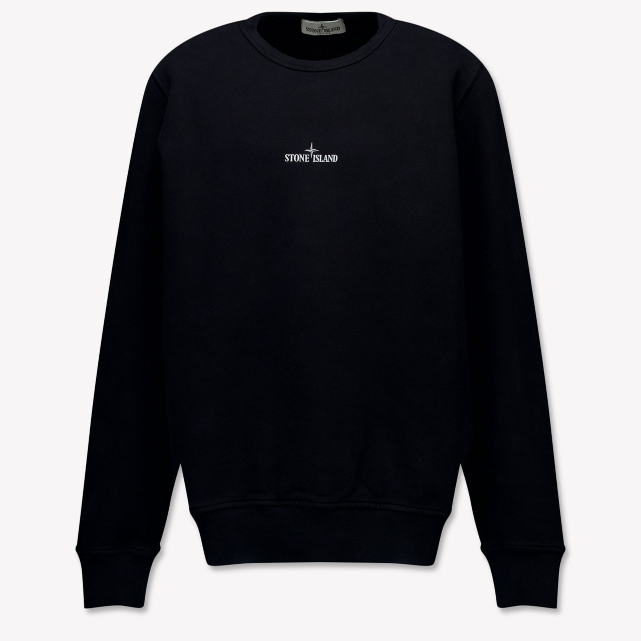 Stone Island Enfant Garçons Pull Noir
