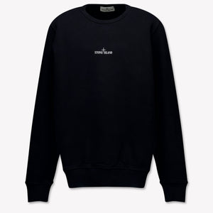 Stone Island Enfant Garçons Pull Noir