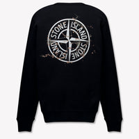 Stone Island Enfant Garçons Pull Noir
