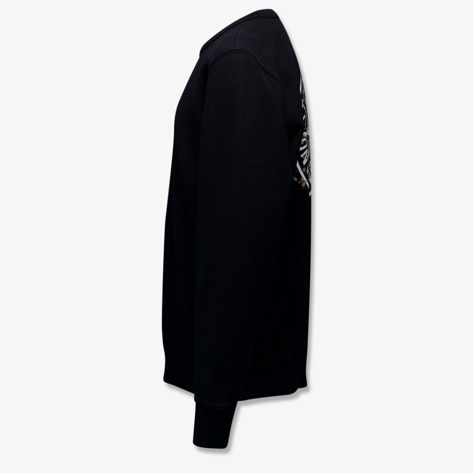 Stone Island Kinder Jongens Trui In Zwart