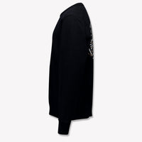 Stone Island Enfant Garçons Pull Noir