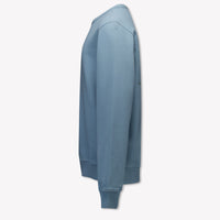 Stone Island Enfant Garçons Pull Bleu Clair