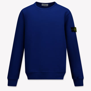Stone Island Niño Chicos Suéter en Azul