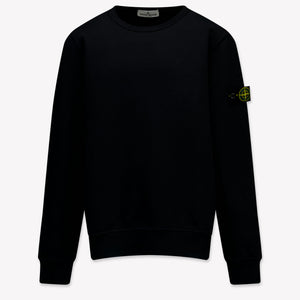 Stone Island Kinder Jungen Pullover Schwarz