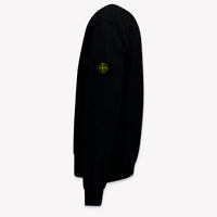 Stone Island Kinder Jungen Pullover Schwarz