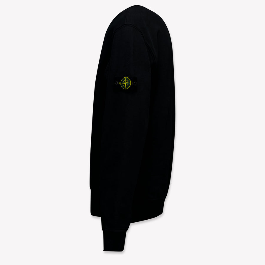 Stone Island Kinder Jungen Pullover Schwarz