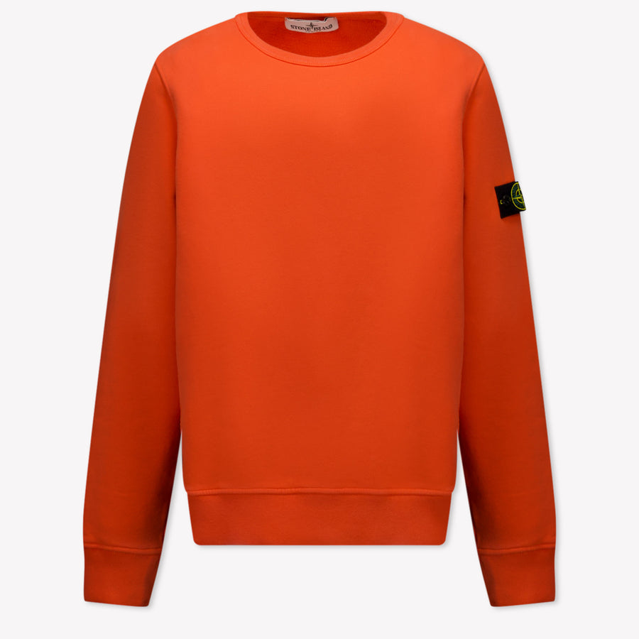 Stone Island Niño Chicos Suéter en Rojo