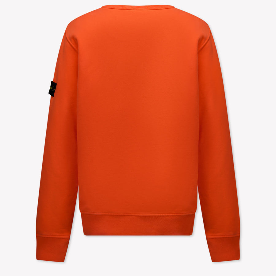 Stone Island Niño Chicos Suéter en Rojo