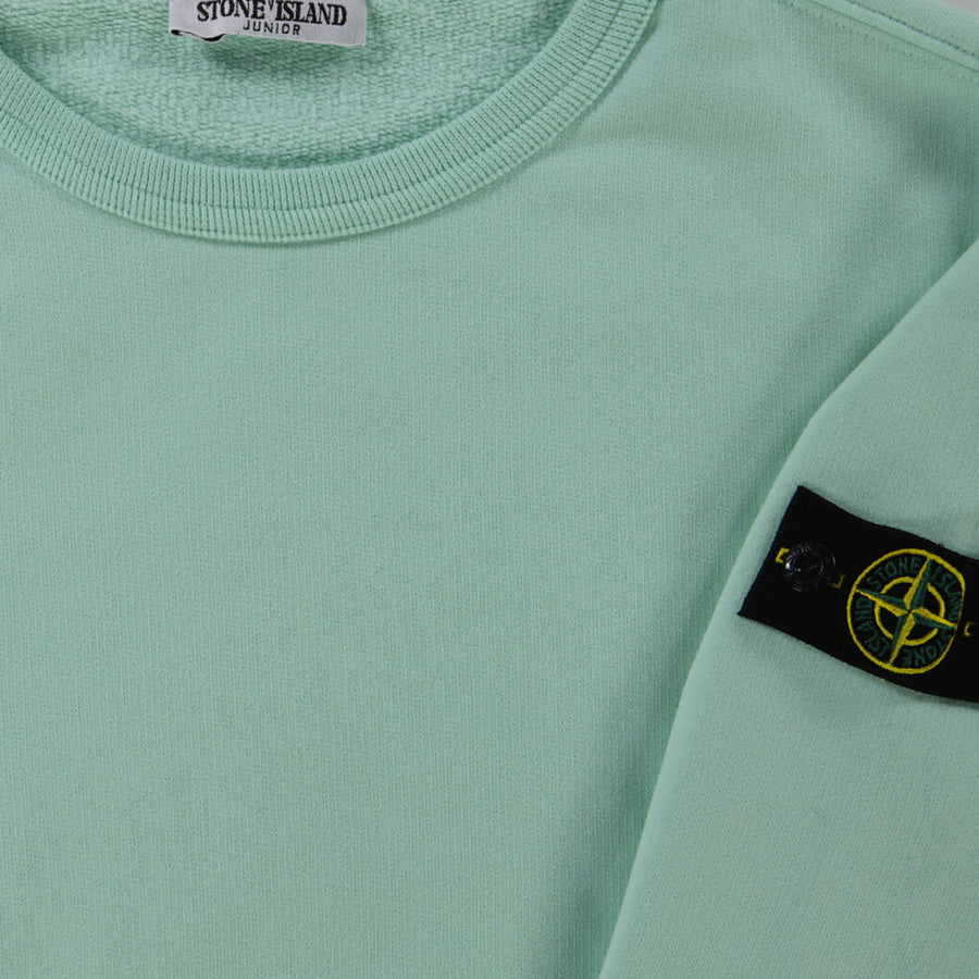 Stone Island Enfant Garçons Pull Menthe