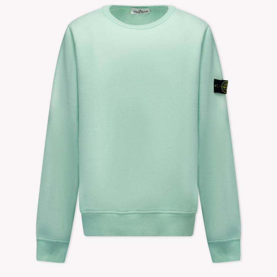 Stone Island Enfant Garçons Pull Menthe