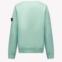 Stone Island Enfant Garçons Pull Menthe
