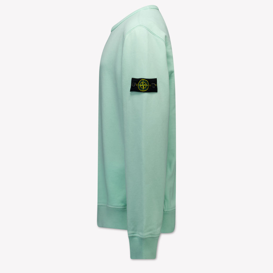 Stone Island Enfant Garçons Pull Menthe