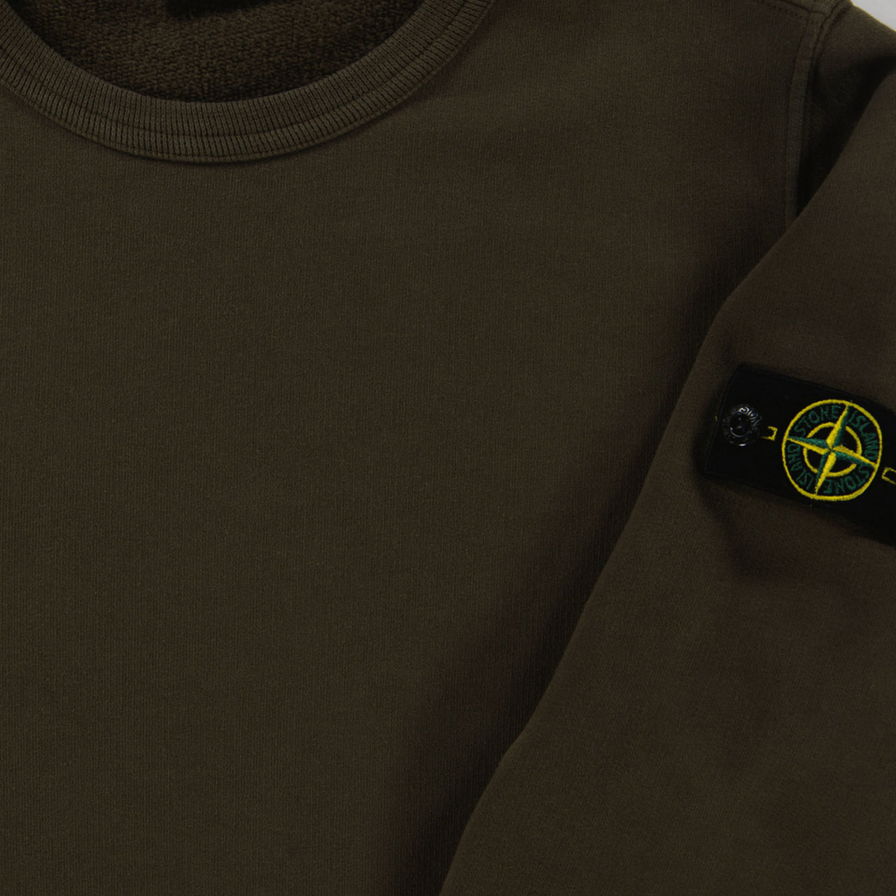 Stone Island Kids Boys Sweater  Army