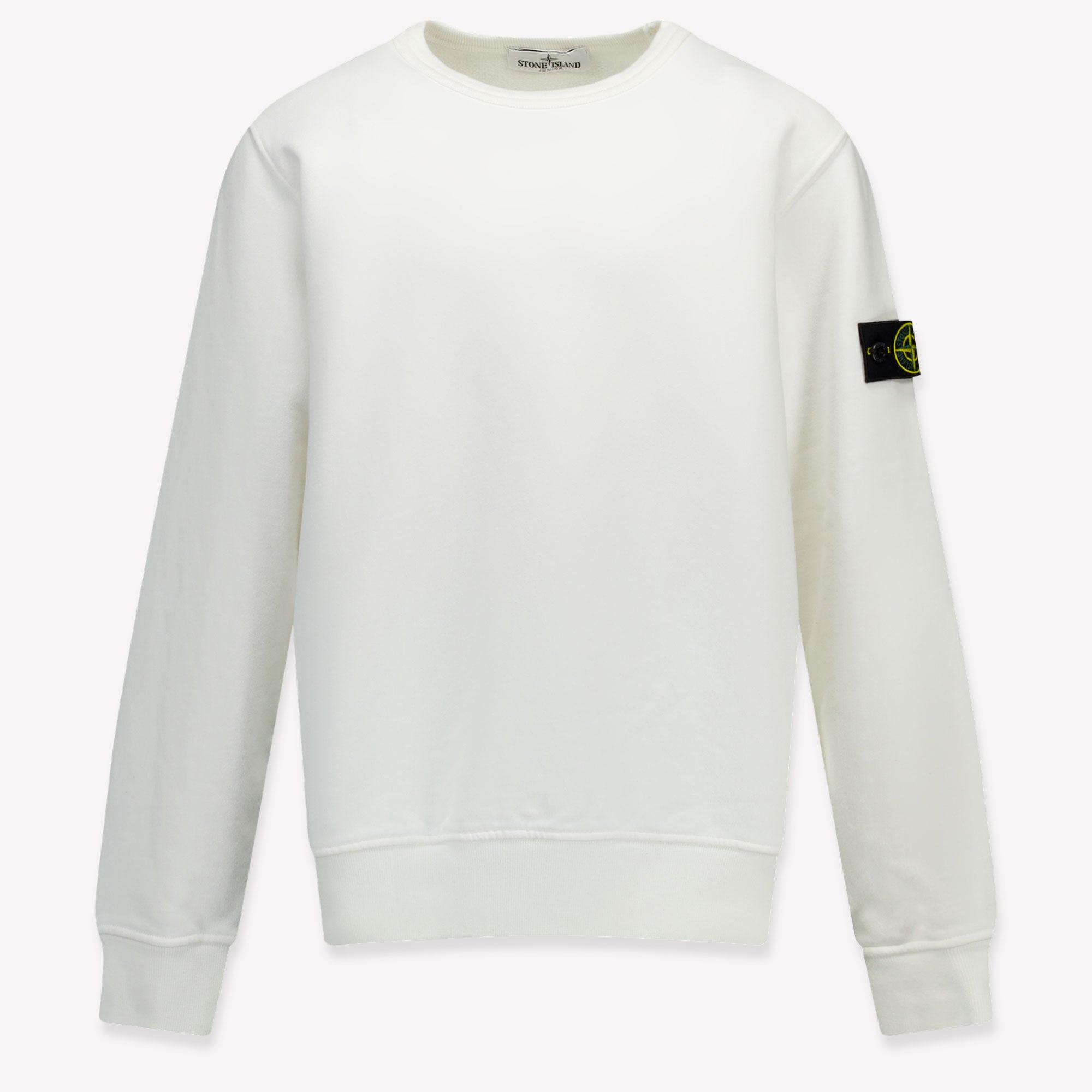 Stone Island Niño Chicos Suéter en Blanco Roto