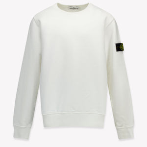 Stone Island Kinder Jungen Pullover Grauweiß